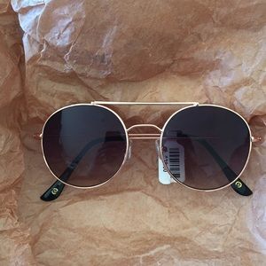 Anthro Rose Gold Frame Sunglasses!